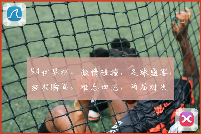 94世界杯，激情碰撞，足球盛宴，经典瞬间，难忘回忆，两届对决